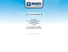 Tablet Screenshot of bravomotors.com.mx