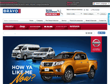 Tablet Screenshot of bravomotors.bz